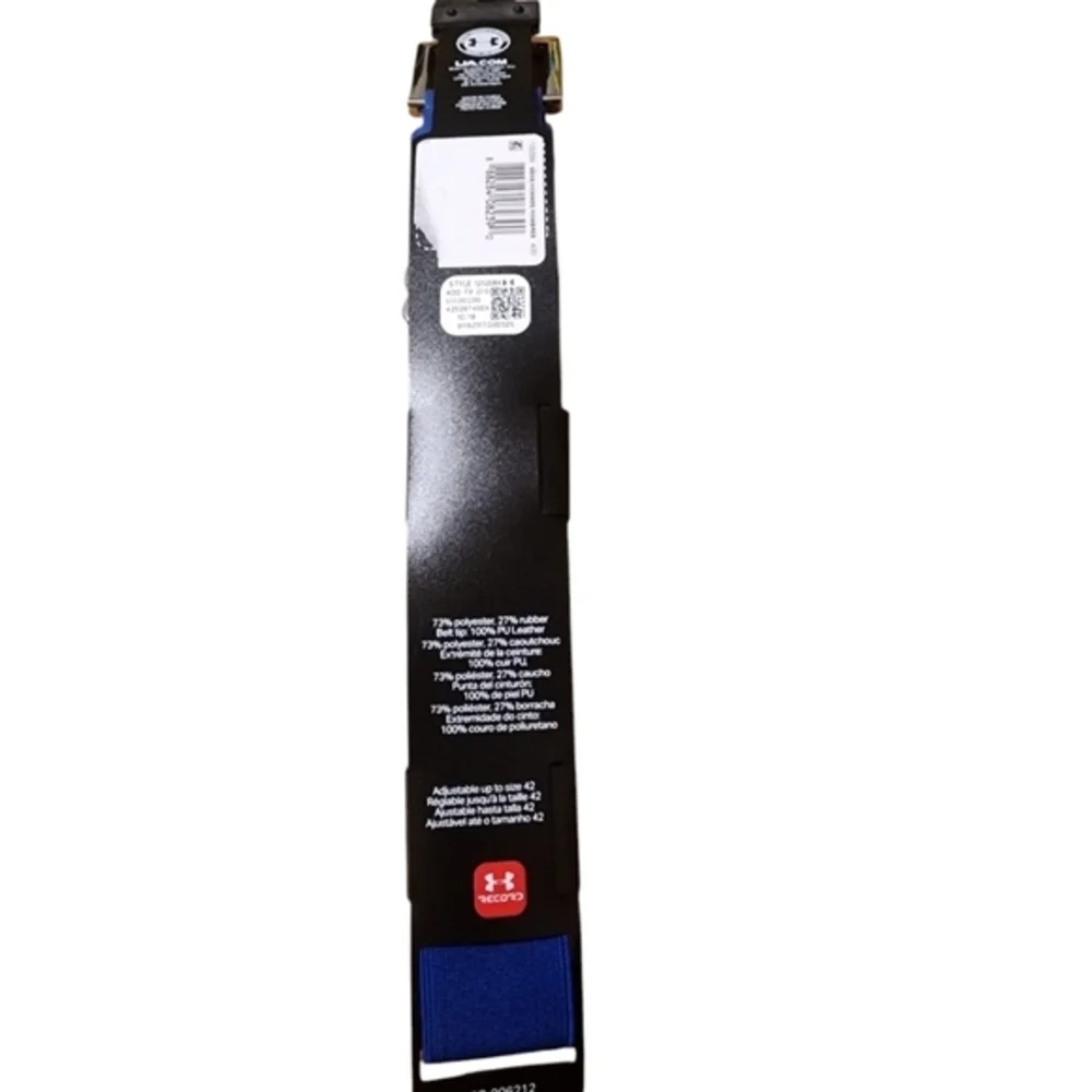 Under armour mens blue baseball‎ belt